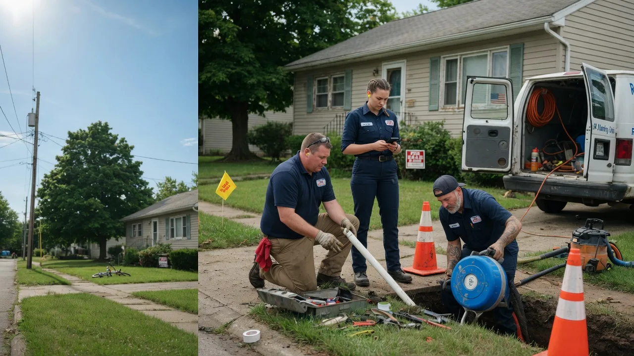 Sewer Line Repair in Cedar Springs, MI near me